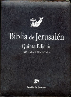 BIBLIA DE JERUSALEN MANUAL CON CREMALLERA 5 ED.
