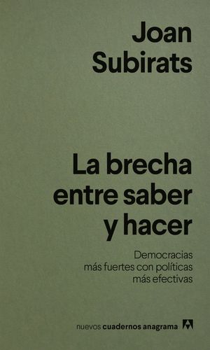 LA BRECHA ENTRE SABER Y HACER