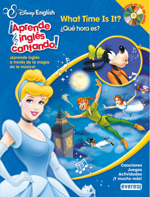 DISNEY ENGLISH. APRENDE INGLS CANTANDO!. WHAT TIME IS IT?/ QU HORA ES?