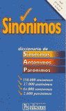 DICCIONARIO DE SIN�NIMOS, ANT�NIMOS Y PAR�NIMOS