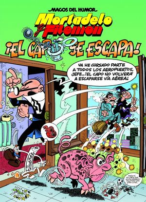 �EL CAPO SE ESCAPA! MAGOS DEL HUMOR 180 MORTADELO