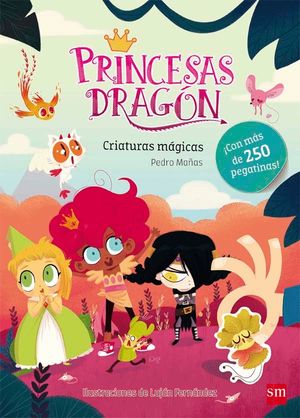 CRIATURAS M�GICAS PRINCESAS DRAGON. PEGATINAS