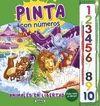 ANIMALES EN LIBERTAD. PINTA CON NUMEROS