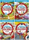 CIRCULACI�N VIAL CON PEGATINAS (4 T�TULOS)