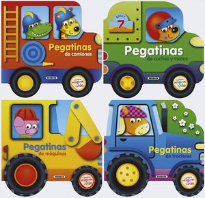 CONSTRUYE VEH�CULOS CON PEGATINAS DE VINILO (4 T�TULOS)
