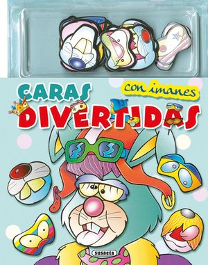 CARAS DIVERTIDAS CON IMANES. CONEJO