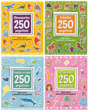 250 PEGATINAS (4 T�TULOS)