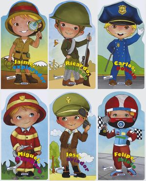 NI�OS DE AYER (6 T�TULOS) RECORTABLES