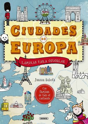 CIUDADES DE EUROPA LMINAS PARA COLOREAR