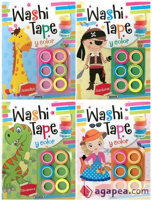 WASHI TAPE (4 TTULOS)