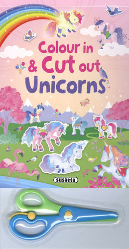 COLOUR IN & CUT OUT UNICORNS  S343001