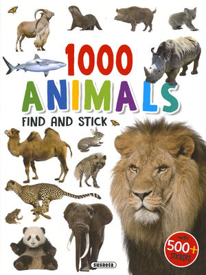 1000 ANIMALS FIND AND STICK