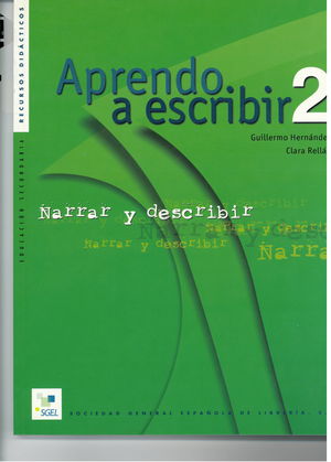 SALDO APRENDO A ESCRIBIR 2 SGEL