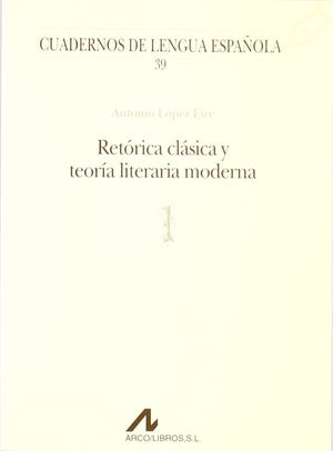 RETRICA CLSICA Y TEORA LITERARIA MODERNA (L)