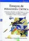 OFERTA ENSAYOS DE PEDAGOGIA CRITICA