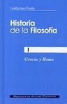 I. HISTORIA DE LA FILOSOFIA. I: GRECIA Y ROMA