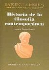 HISTORIA DE LA FILOSOFIA CONTEMPORANEA