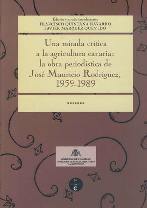 UNA MIRADA CRITICA A LA AGRICULTURA CANARIA