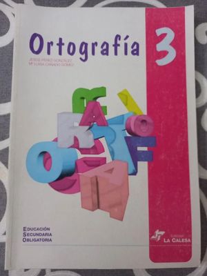SALDO ORTOGRAFIA 3� ESO ED. 1996 LA CALESA