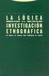 LOGICA INVESTIGACION ETNOGRAFICA - 3� EDICION
