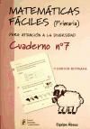 MATEMATICAS FACILES N� 7 - PRIMARIA