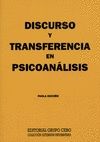 DISCURSO Y TRANSFERENCIA EN PSICOANALISIS