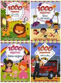 1000 PEGATINAS ( 4 TITULOS )