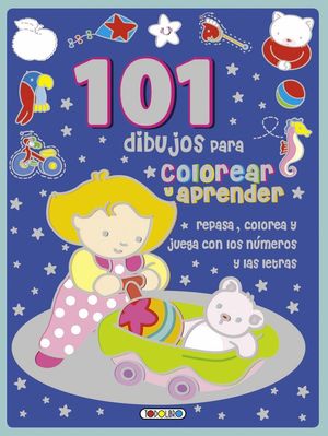 101 DIBUJOS PARA COLOREAR Y APRENDER ( ROJO )