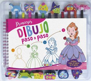 PRINCESAS. DIBUJO A PASO A PASO