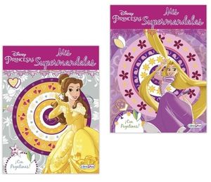 LIBRO MANDALAS PRINCESAS DISNEY 32PAG 21X28CM