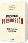 27 T�CNICAS DE PERSUASI�N