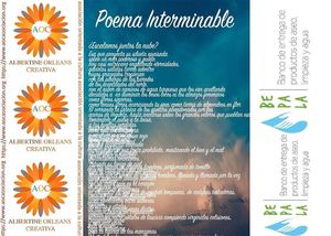 POEMA INTERMINABLE