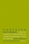 MICROMEGAS Y OTROS RELATOS FILOSOFICOS