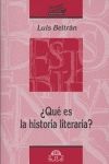 OFERTA QUE ES LA HISTORIA LITERARIA?