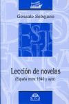 OFERTA. LECCIN DE NOVELAS