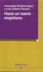 HACIA UN NUEVO EMPIRISMO