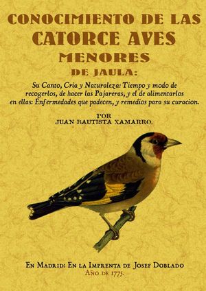 CONOCIMIENTO DE LAS CATORCES AVES MENORES DE JAULA