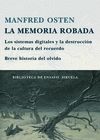 LA MEMORIA ROBADA