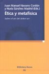 ETICA Y METAFISICA