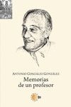MEMORIAS DE UN PROFESOR. ANTONIO GONZALEZ