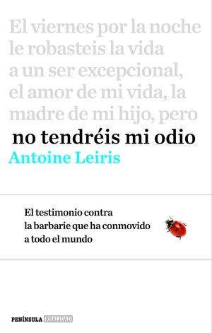 NO TENDR�IS MI ODIO