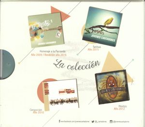 PACK COLECCION JOVENES CANTADORES (4 CD AUDIO)