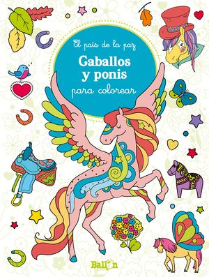 CABALLOS Y PONIS PARA COLOREAR