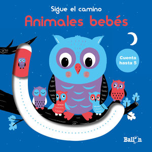 SIGUE EL CAMINO - CUENTA HASTA 5 - ANIMALES BEBS