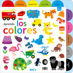 APRENDO LOS COLORES - PASO A PASO