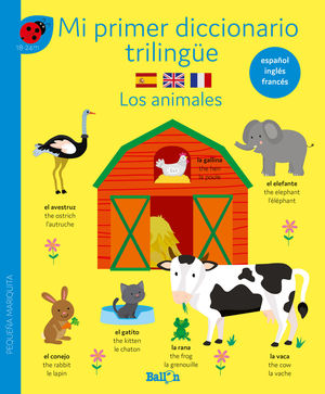 DICCIONARIO TRILINGE - LOS ANIMALES