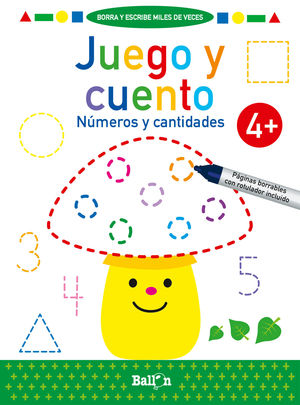 JUEGO Y CUENTO - NUMEROS Y CANTIDADES +4