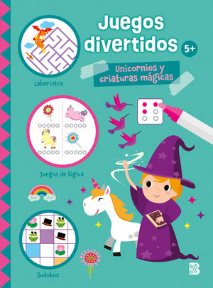 JUEGOS DIVERTIDOS UNICORNIOS Y CRIATURAS MGICAS