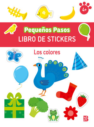 PEQUEOS PASOS LIBRO STICKERS COLORES