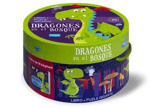 DRAGONES EN EL BOSQUE(CAJA REDONDA)